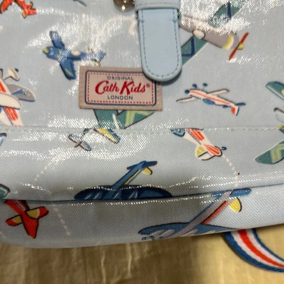 Cath Kidston Blue airplanesPrint Backpack